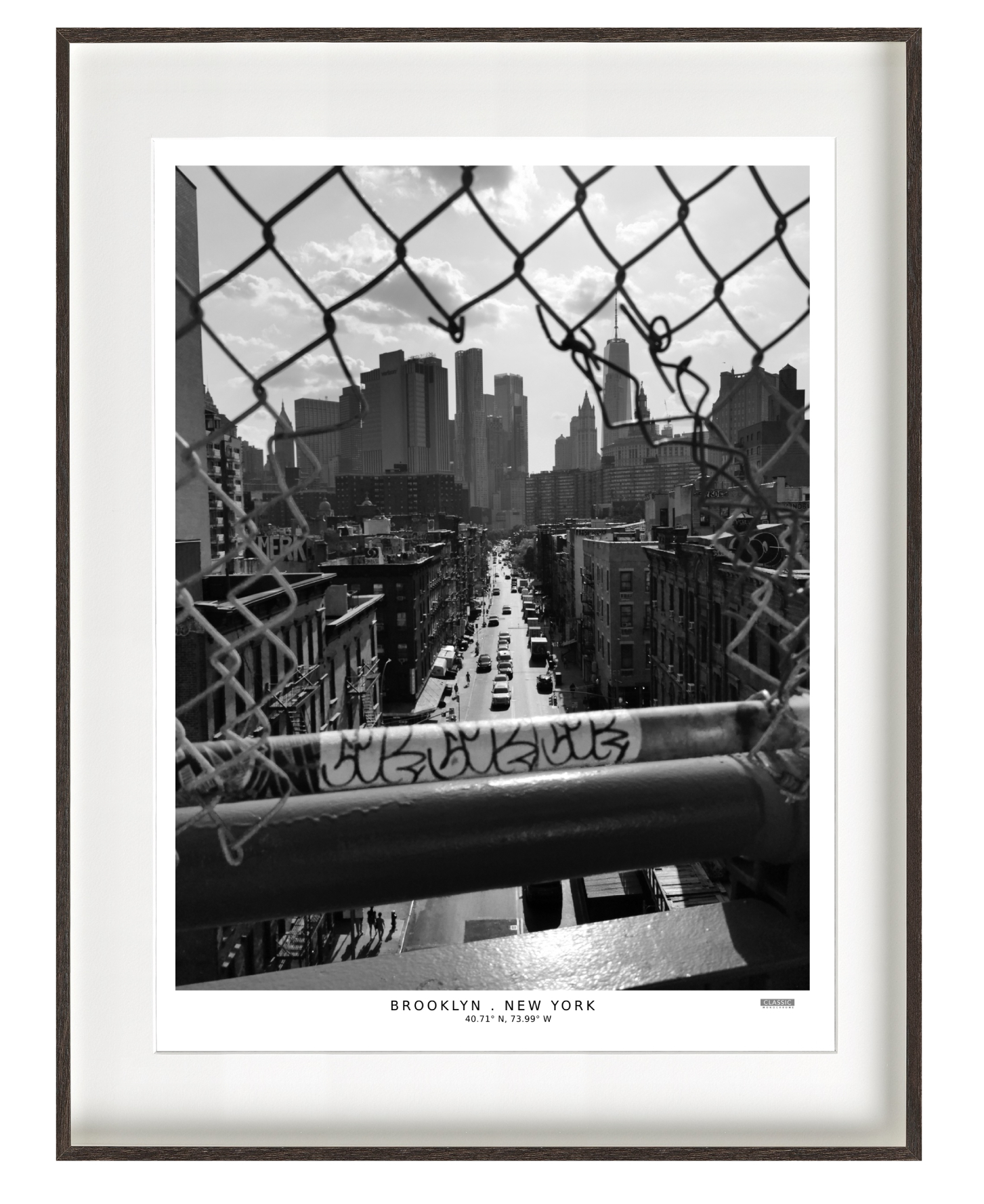 Brooklyn-Framed BW-Julius Yls