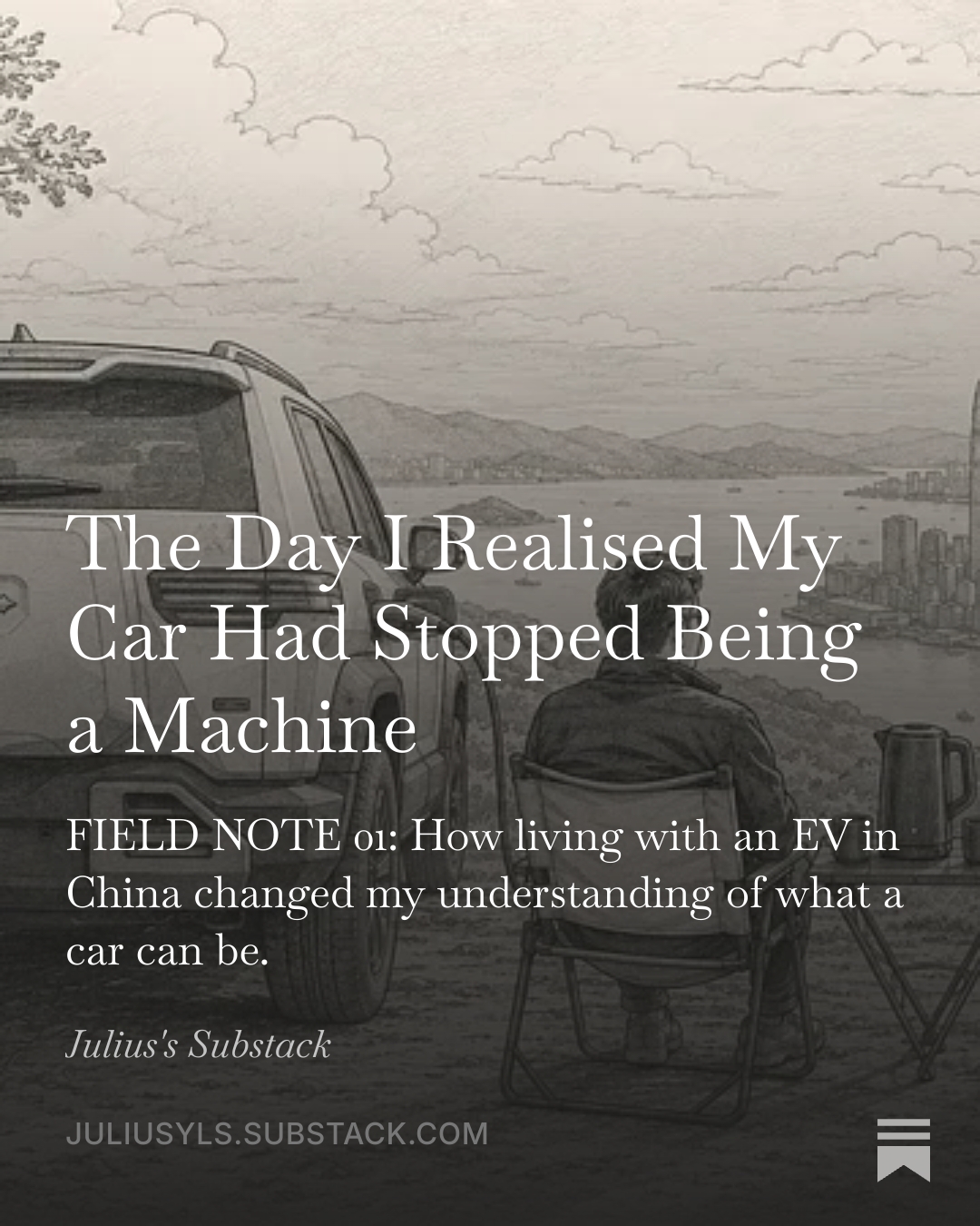 Field Note 01: The Day I Realised My Car Had Stopped Being a Machine